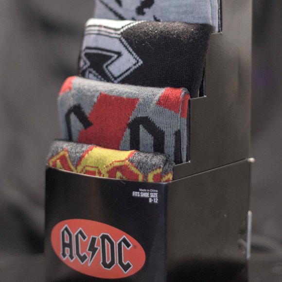 Bioworld | Underwear & Socks | New Acdc 6pair Crew Socks | Poshmark